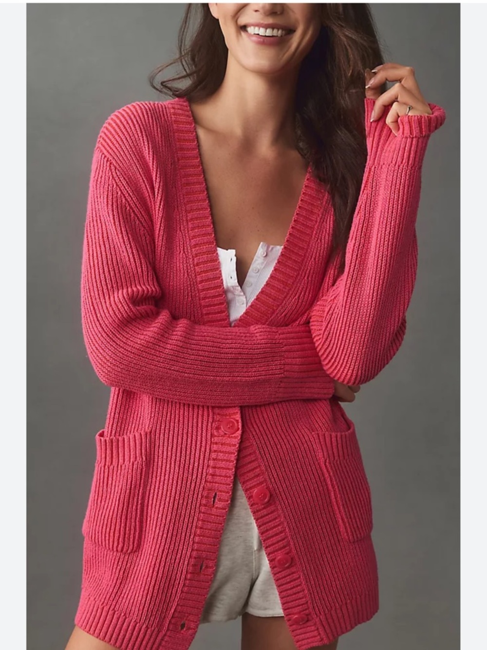 L*space Seeing Double Oversized Cardigan NWT